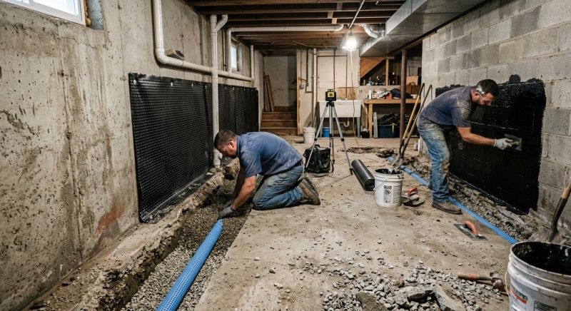 Basement Water Prevention in Greenville, SC