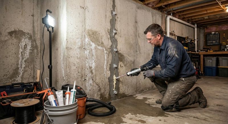 Foundation Leak Repair in Grand Rapids, MI