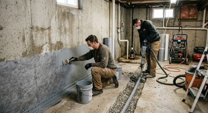 Basement Sealing Service in Greenville, SC