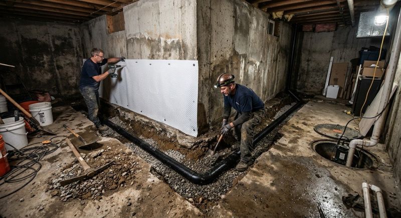 Basement Seepage Repair in Fort Collins, CO