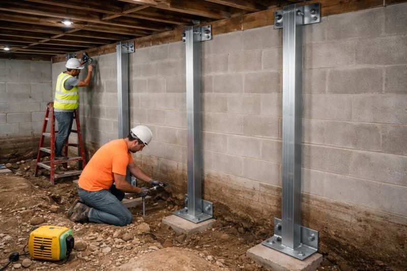Basement Stabilization in Greenville, SC