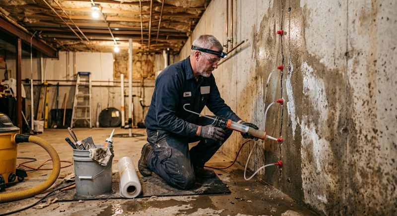 Basement Waterproofing in Fort Collins, CO