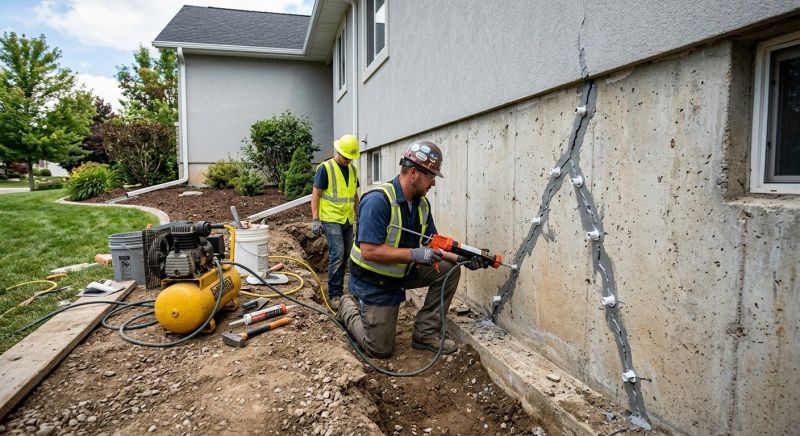 Building Foundation Repair in Greenville, SC