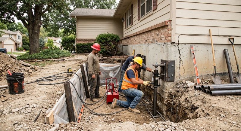 Cracked Foundation Repair in Fort Collins, CO